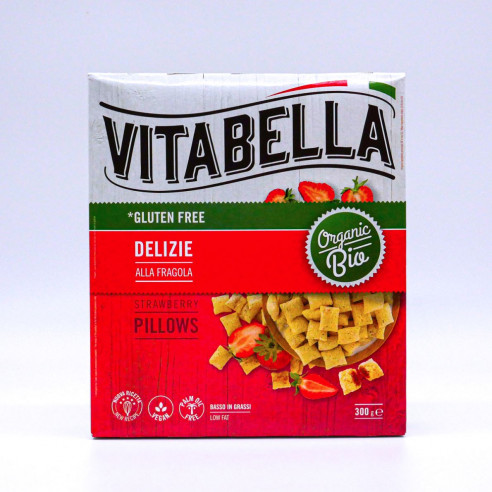 Vitabella Delizie alla Fragola, 300g Senza Glutine