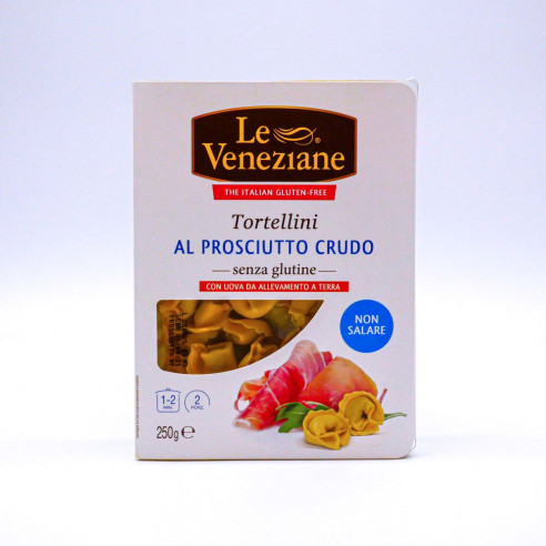 LE VENEZIANE Tortellini al Prosciutto Crudo 250g Senza Glutine