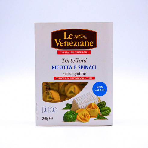 LE VENEZIANE Tortelloni Ricotta e Spinaci 250g Senza Glutine