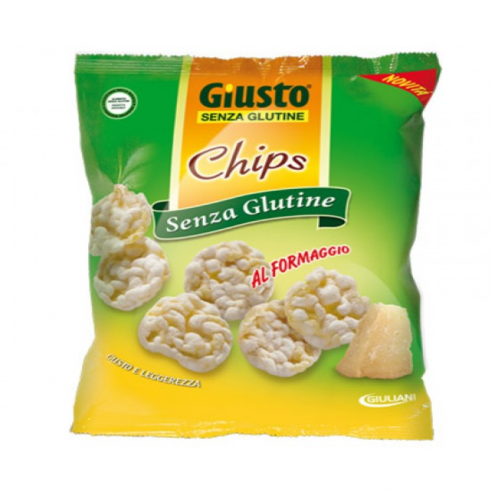 GIUSTO GIULIANI Chips al Formaggio 30g Senza Glutine