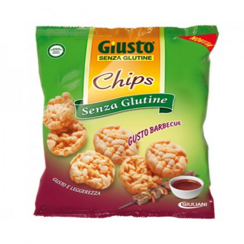 GIUSTO GIULIANI Chips Taste Barbecue 30g Glutenfrei