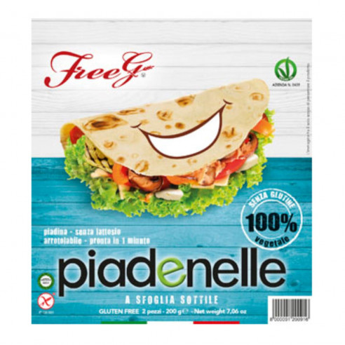 freeg Piadina Piadinelle, 200g (2x100g) Gluten Free