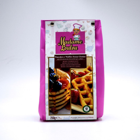 madame loulou prepared for Pancakes and Waffles, 250g Gluten