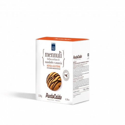 nutrifree PuntoCaldo Mennullì with Almonds and Orange 130g