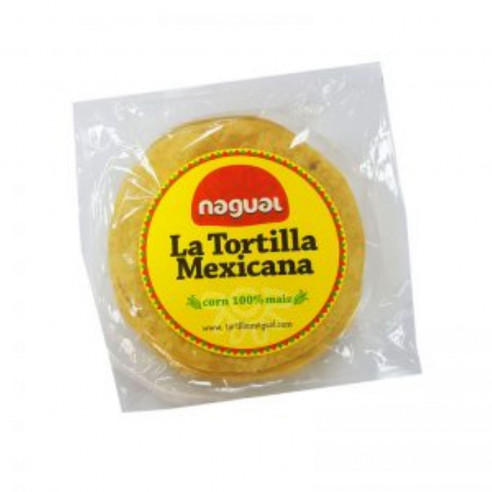 Nagual La Tortilla Mexicana Gialla, 200g (8x25g) Glutenfrei