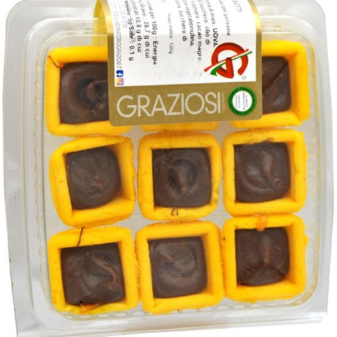 Graziosi Cubotti mit Haselnuss, 120g Glutenfrei