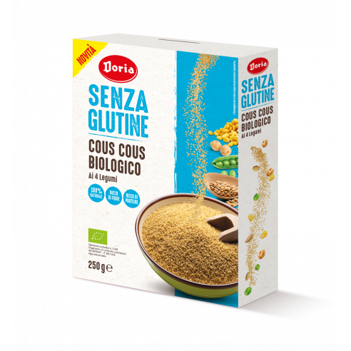 Doria Organic Cous Cous with 4 Legumes 250g Gluten Free