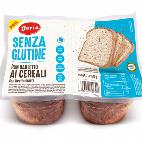 Doria Pan Bauletto ai Cereali 350g Senza Glutine