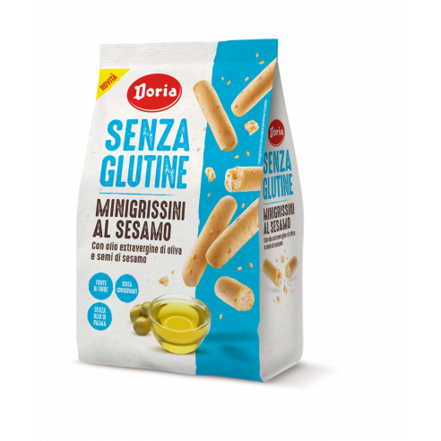 Doria Minigrissini with Sesame 150g Gluten Free