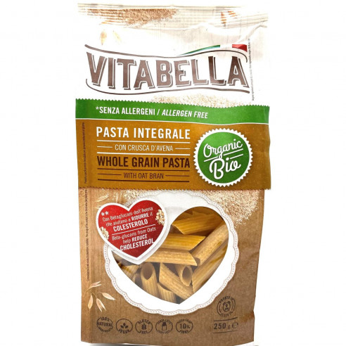 Vitabella Penne Integrali con Crusca d'Avena 250g Senza Glutine