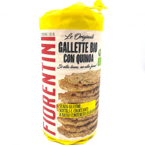 Fiorentini Gallette Bio con Quinoa 100g Senza Glutine