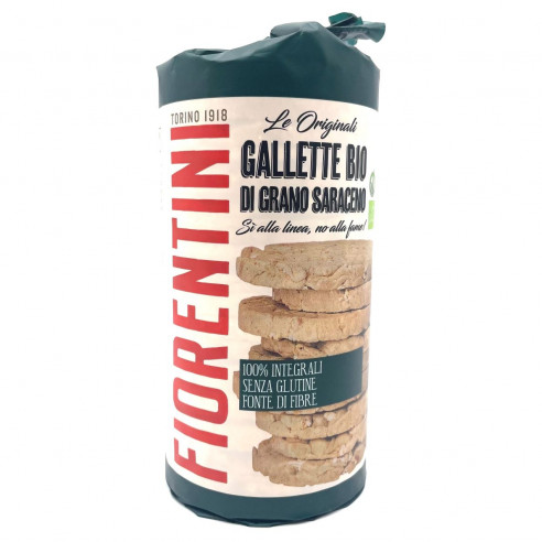 Fiorentini Organic Buckwheat Gallette 100g Gluten Free