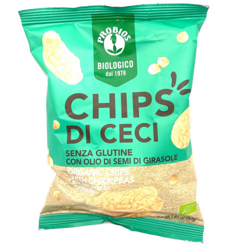 Probios Chickpea Chips 40g Gluten Free