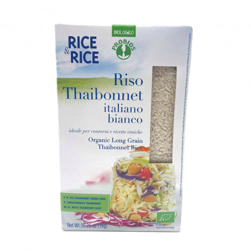 Probios Italienischer Weißer Thaibonnet Reis 1kg Glutenfrei