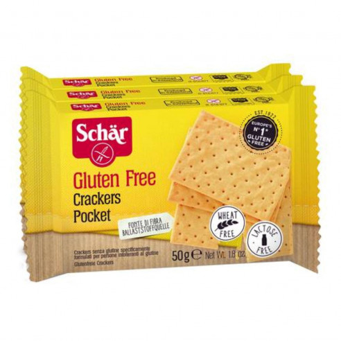 Schar Crackers Pocket, 150g (3x50g) Senza Glutine