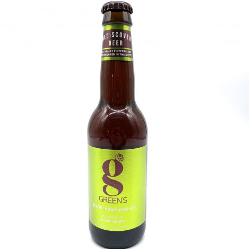 grand indian pale ale Green's 330ml Gluten Free