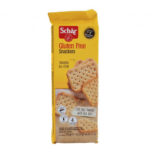 Schar Snackers, 115g (4x29g) Senza Glutine