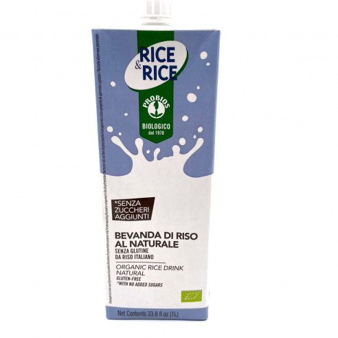 Probios Natural Rice Drink 1L Gluten Free
