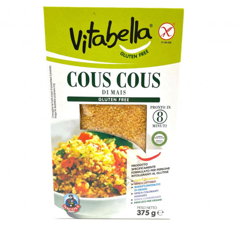 Vitabella Cous Cous di Mais 375g Senza Glutine