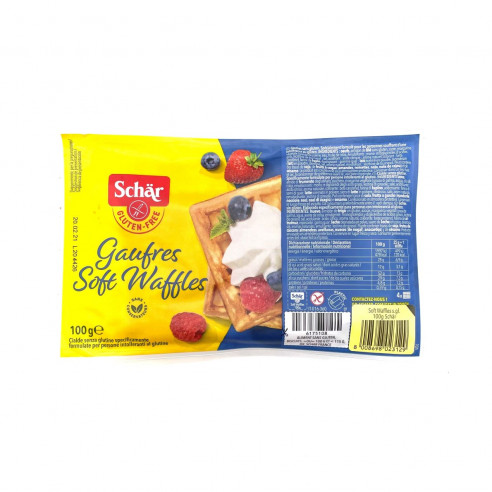 Schar Gaufres - Soft Waffles, 100g Senza Glutine