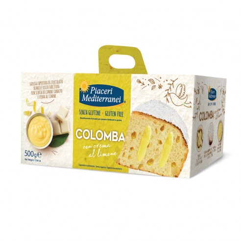 Piaceri Mediterranei Colomba with Lemon Cream 500g Without