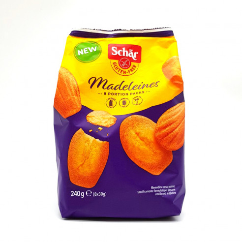 Schar Madeleines Merendina Senza Glutine 8x30g Senza Glutine