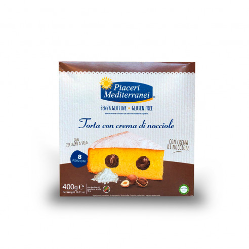 Piaceri Mediterranei Cake with Gluten Free Hazelnut Cream