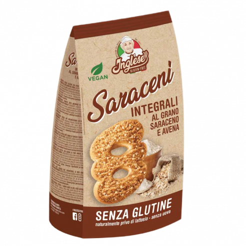 INGLESE Saraceni Integrali 300g Senza Glutine