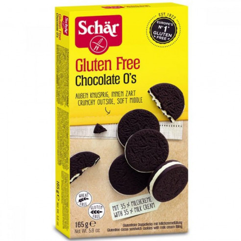 Schar Schokolade O'S, 165g Glutenfrei