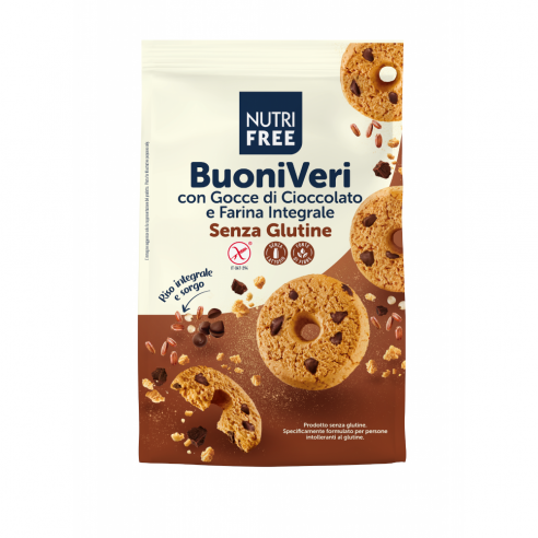 NUTRIFREE Buoni Veri with Chocolate Drops 250g Gluten Free