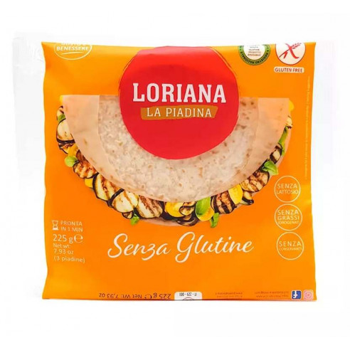 Loriana La Piadina Senza Glutine 225g Senza Glutine