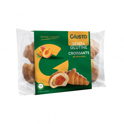 GIUSTO GIULIANI Croissants albicocca 320g Senza Glutine