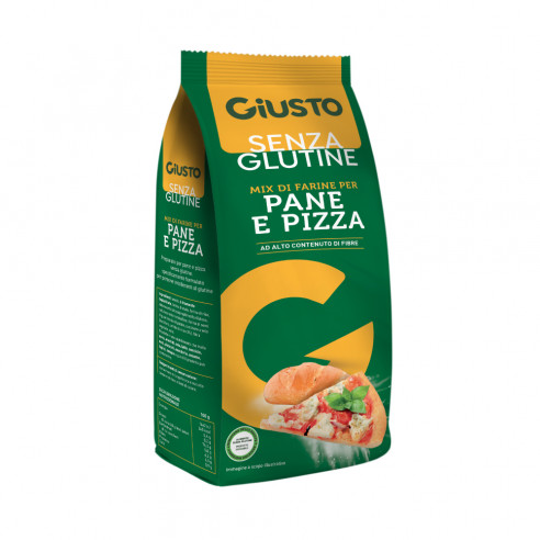 Giusto Mix of flours for bread and pizza with high fiber