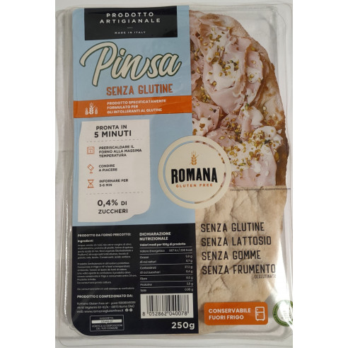 Romana Base Pinsa Senza Glutine 250g