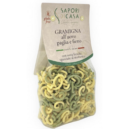 SAPORI DI CASA GRAMIGNA egg pasta and hay 250g Gluten Free