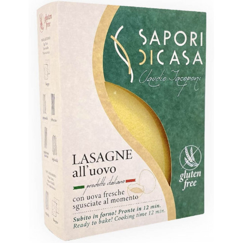 SAPORI DI CASA Lasagne egg 200g Gluten Free