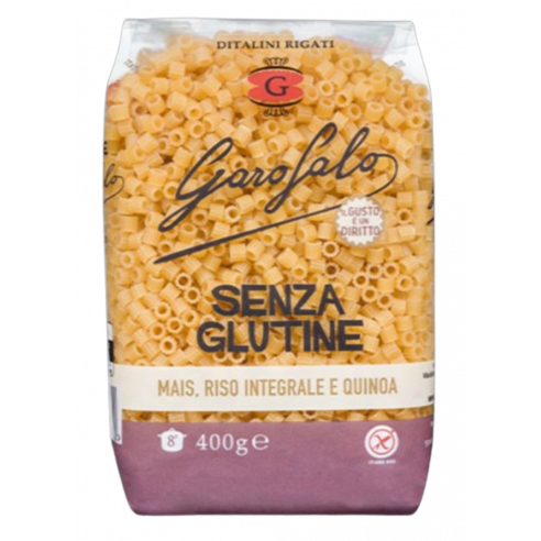 Garofalo Ditalini Rigati, Mais, brauner Reis und Quinoa 400g