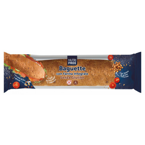 Nutrifree Baguette with wholemeal flour 90g Gluten Free
