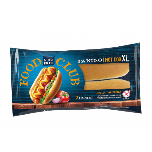 Nutrifree Hot Dog Sandwich XL 130g Gluten Free