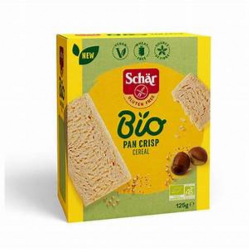 Schar Bio Pan Crisp Cereal, 125g Senza Glutine