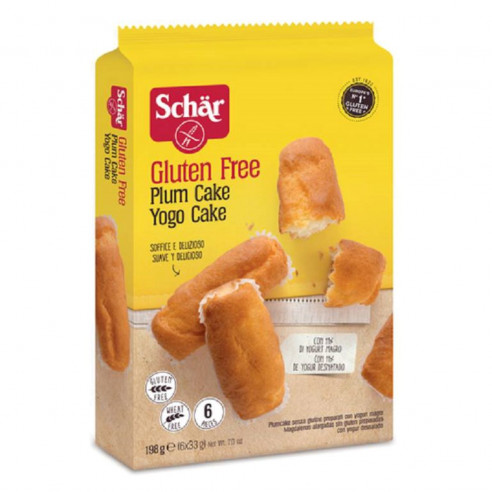 Schar Plum Cake, 198g (6x33g) Gluten Free