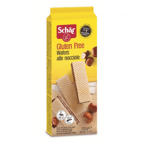 Schar Hazelnut Wafers, 125g (10x35g) Gluten Free