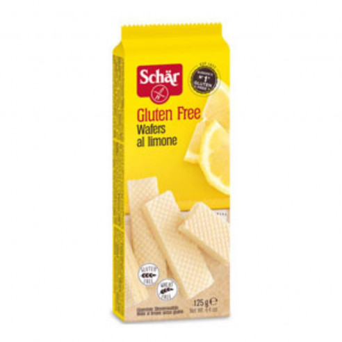 Schar Lemon Wafers, 125g (10x35g) Gluten Free