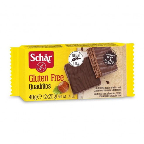 Schar Quadritos, 40g (2x20g) Senza Glutine