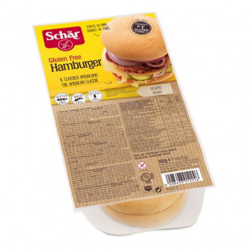 Schar Hamburger, 300g (4x75g) Senza Glutine