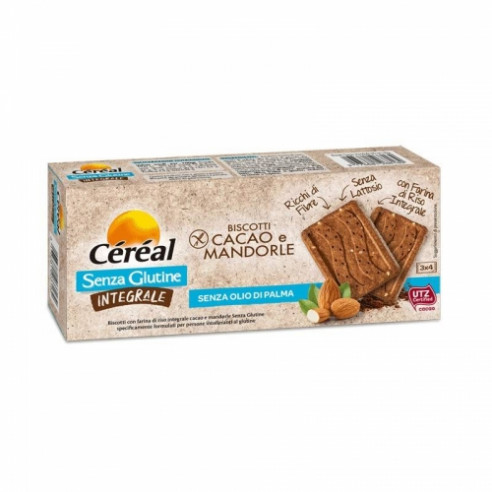 Céréal Cocoa and Almond Biscuits, 150g Gluten Free