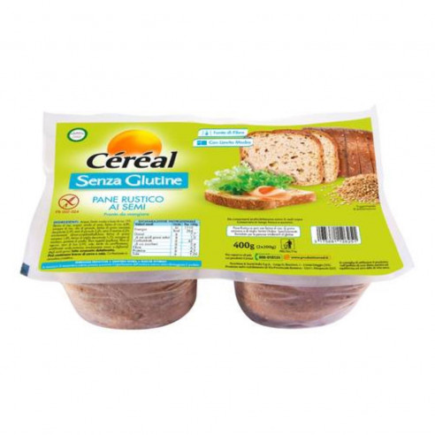 Céréal Rustikales Brot mit Samen, 400g (2x200g) Glutenfrei