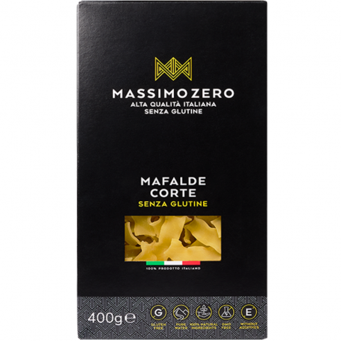 Massimo Zero Mafalde Corte 400g Senza Glutine
