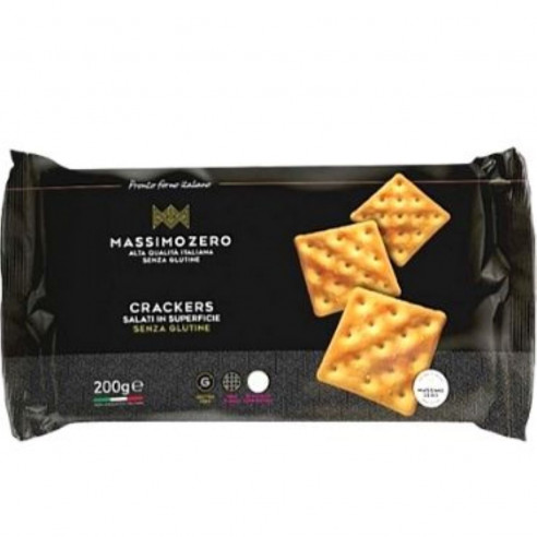 Massimo Zero Crackers 200g Senza Glutine