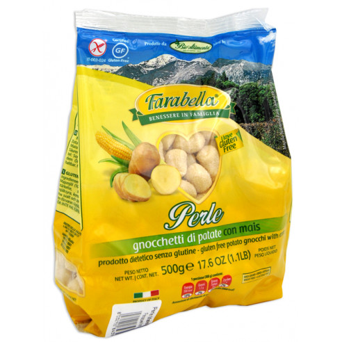 Farabella Potato Pearls with Corn, 500g Gluten Free